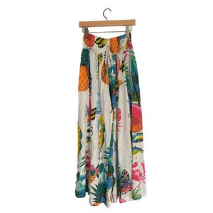 True Destinations Multicolor Smocked Resort Wear
Tropical Print Wide Leg Pants